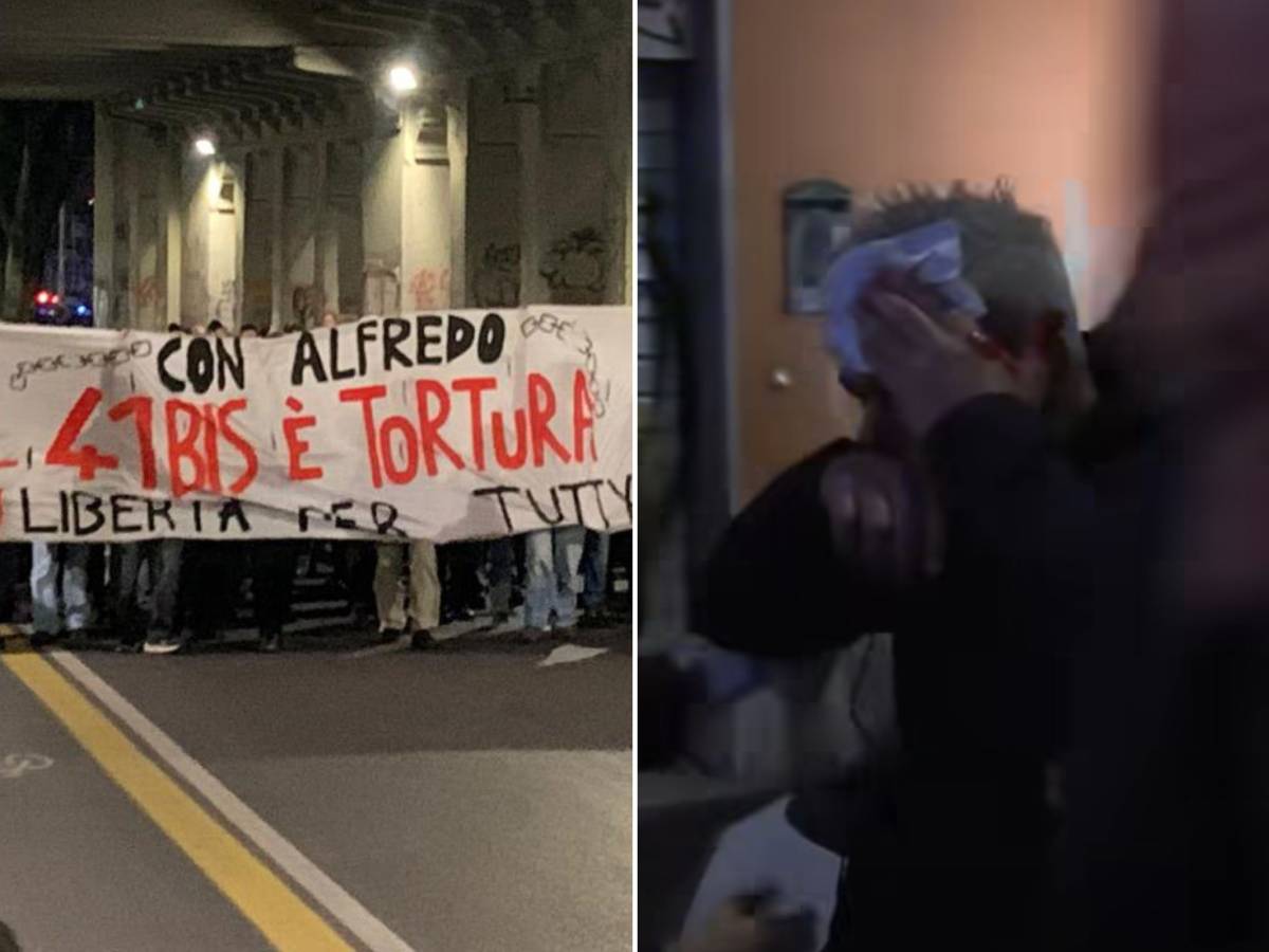 roma anarchici in piazza per alfredo cospito il vice capo della digos colpito dal lancio di una bottiglia da Ilgiornale.it roma anarchici in piazza per alfredo cospito il vice capo della digos colpito dal lancio di una bottiglia