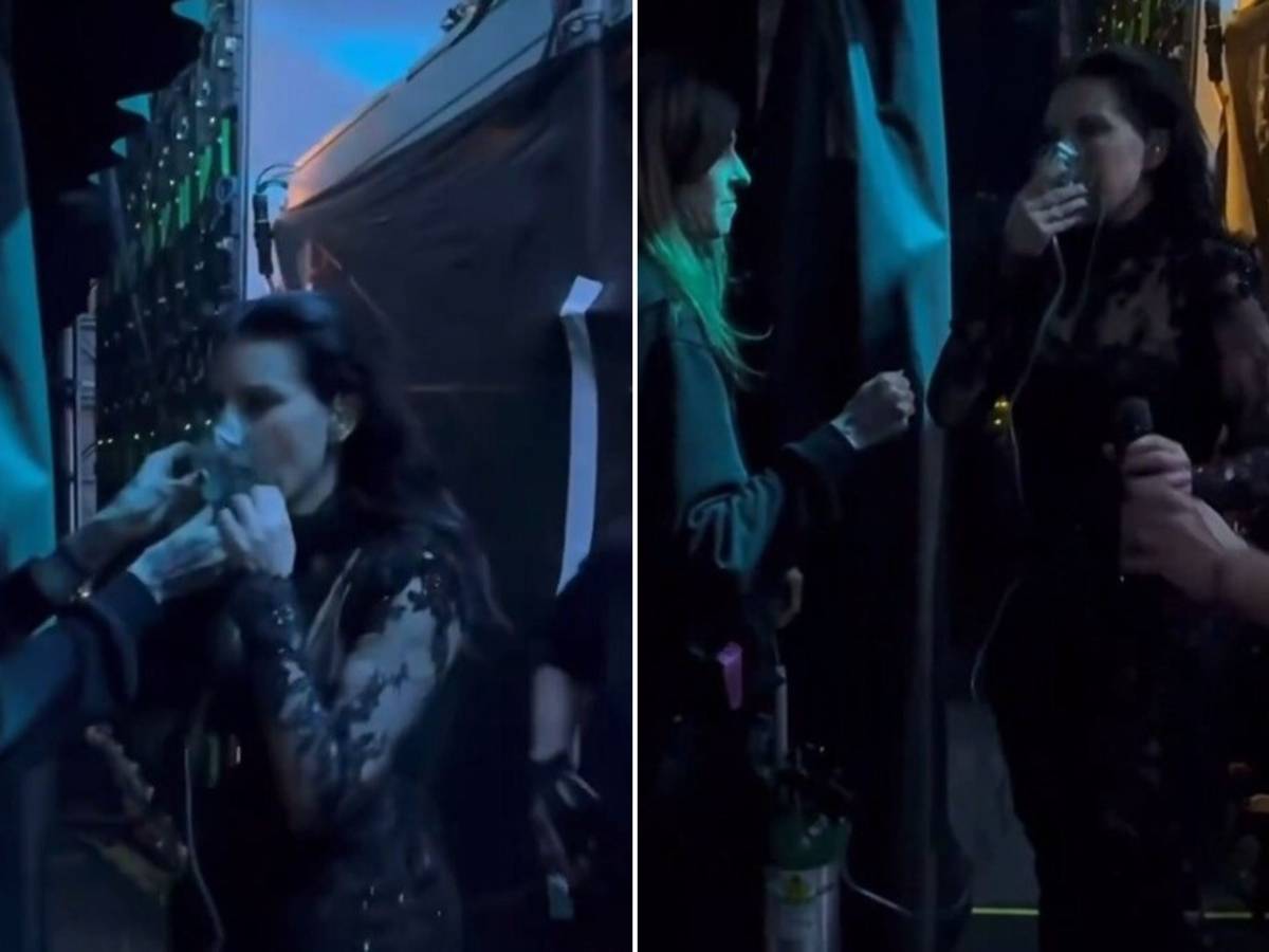 paura per laura pausini costretta a indossare la maschera per l ossigeno durante il concerto da Ilgiornale.it paura per laura pausini costretta a indossare la maschera per l ossigeno durante il concerto