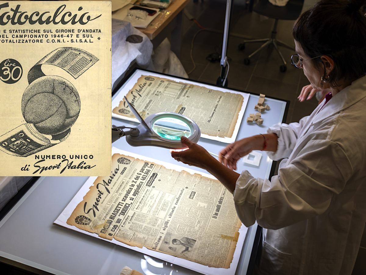 memorie di carta sisal presenta il restauro di sport italia per gli 80 anni della schedina da Ilgiornale.it memorie di carta sisal presenta il restauro di sport italia per gli 80 anni della schedina