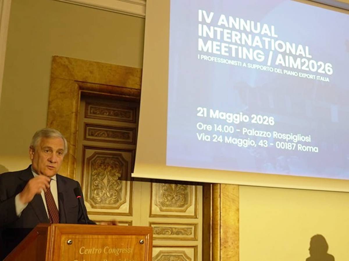 tajani obiettivo 700 miliardi di export da Ilgiornale.it tajani obiettivo 700 miliardi di export