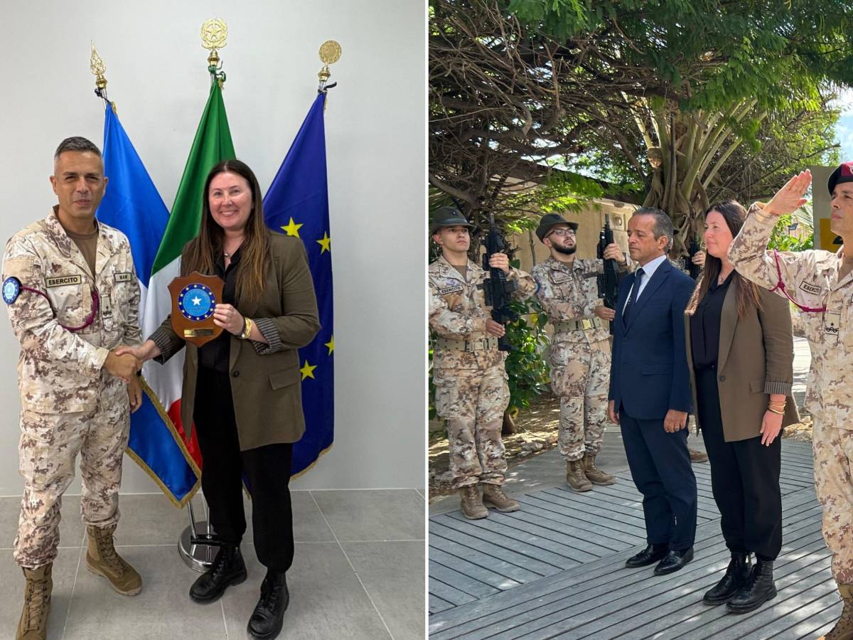 paola chiesa fdi visita il contingente italiano in somalia un privilegio essere qui da Ilgiornale.it paola chiesa fdi visita il contingente italiano in somalia un privilegio essere qui