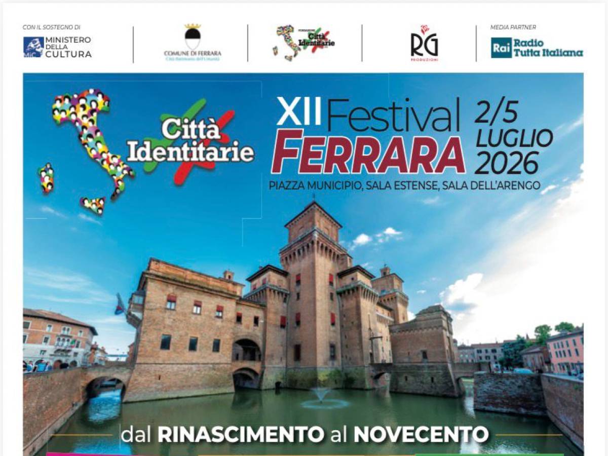 ferrara sede del dodicesimo festival delle citt224 identitarie balboni valorizziamo e diffondiamo secoli di cultura ferrarese da Ilgiornale.it ferrara sede del dodicesimo festival delle citt224 identitarie balboni valorizziamo e diffondiamo secoli di cultura ferrarese