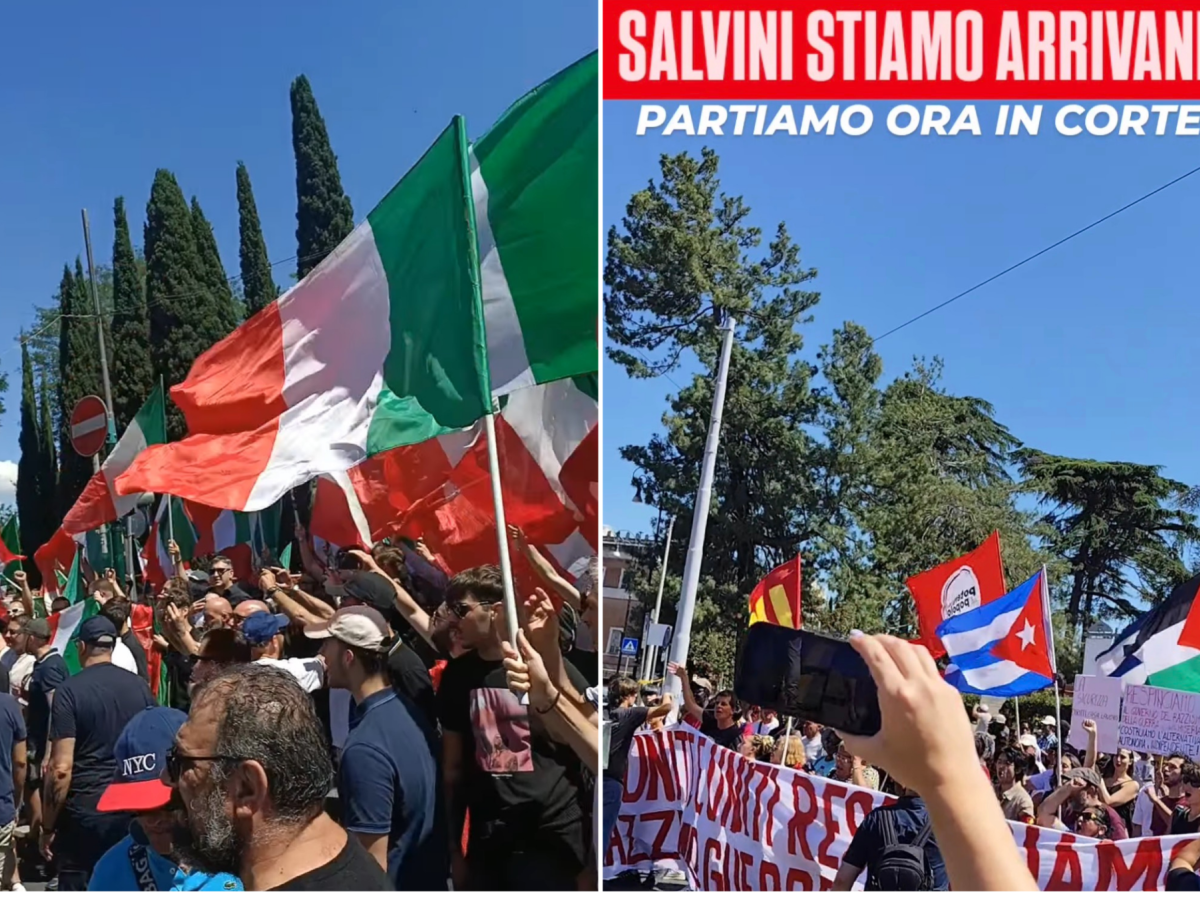 propal remigrazione e centri sociali roma paralizzata dalle manifestazioni da Ilgiornale.it propal remigrazione e centri sociali roma paralizzata dalle manifestazioni