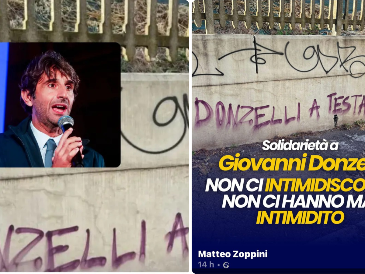 donzelli a testa in gi249 su un muro a firenze la condanna di fdi le minacce non ci intimidiscono da Ilgiornale.it donzelli a testa in gi249 su un muro a firenze la condanna di fdi le minacce non ci intimidiscono