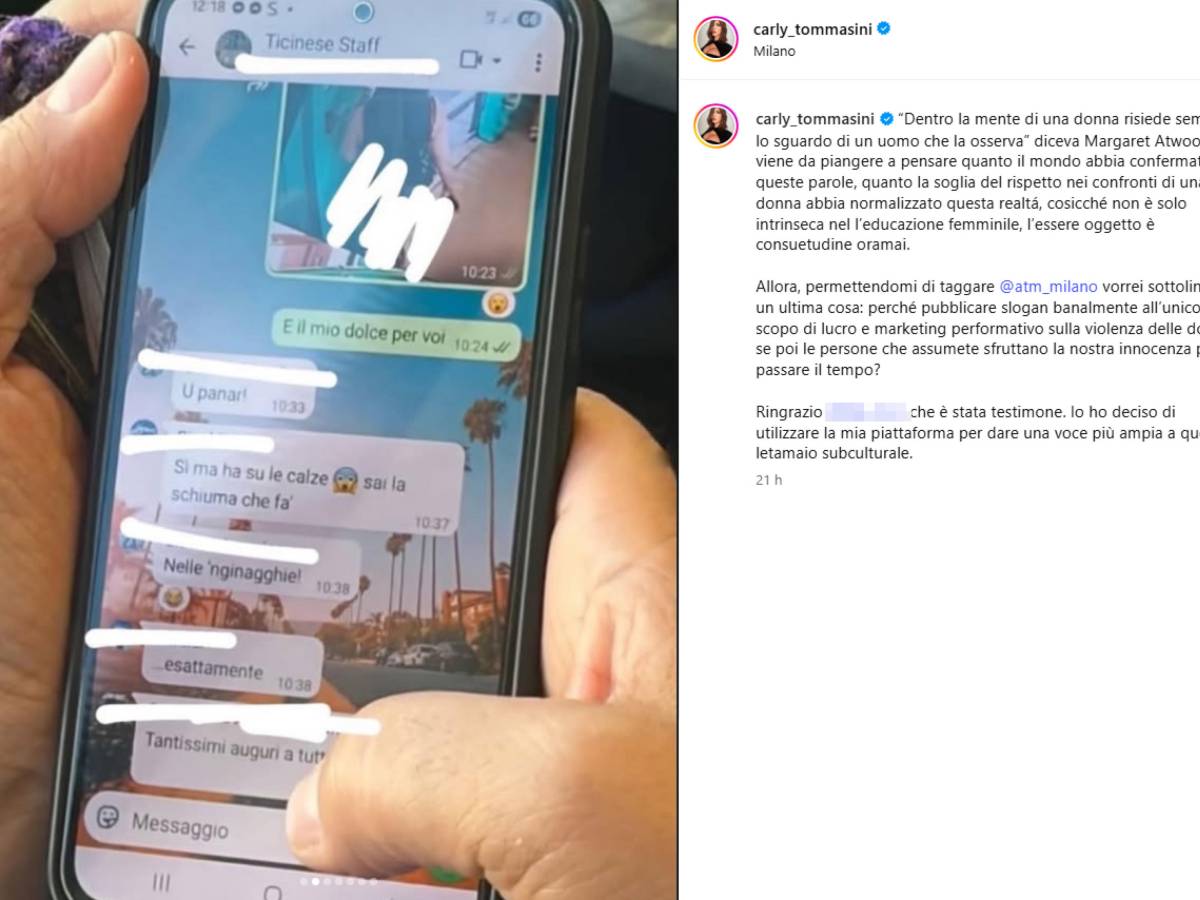 ho visto una foto dei glutei di una ragazza il racconto della 26enne che ha scoperto la chat sessista dei dipendenti atm da Ilgiornale.it ho visto una foto dei glutei di una ragazza il racconto della 26enne che ha scoperto la chat sessista dei dipendenti atm