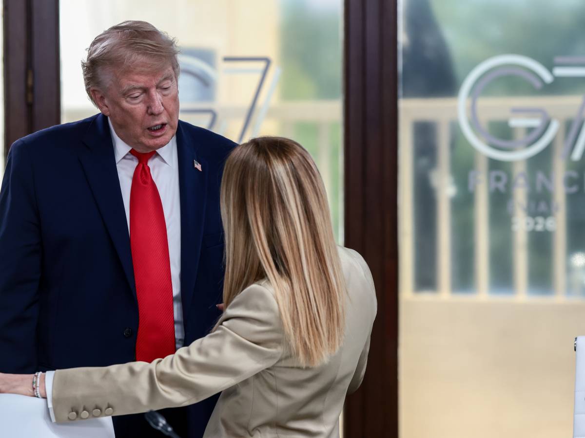trump meloni il disgelo poi la battuta al g7 abbandonato8230 siamo sempre stati amici da Ilgiornale.it trump meloni il disgelo poi la battuta al g7 abbandonato8230 siamo sempre stati amici