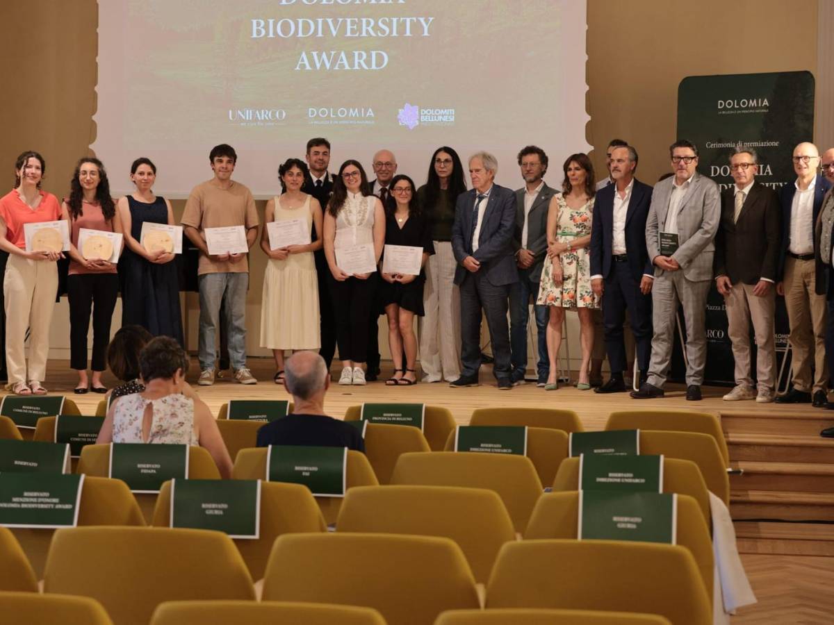 dolomia biodiversity award proclamati a belluno i vincitori della prima edizione da Ilgiornale.it dolomia biodiversity award proclamati a belluno i vincitori della prima edizione