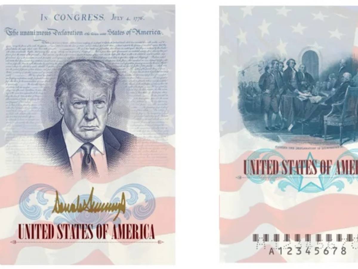 siete i benvenuti ma fate i bravi trump presenta il nuovo passaporto statunitense da Ilgiornale.it siete i benvenuti ma fate i bravi trump presenta il nuovo passaporto statunitense