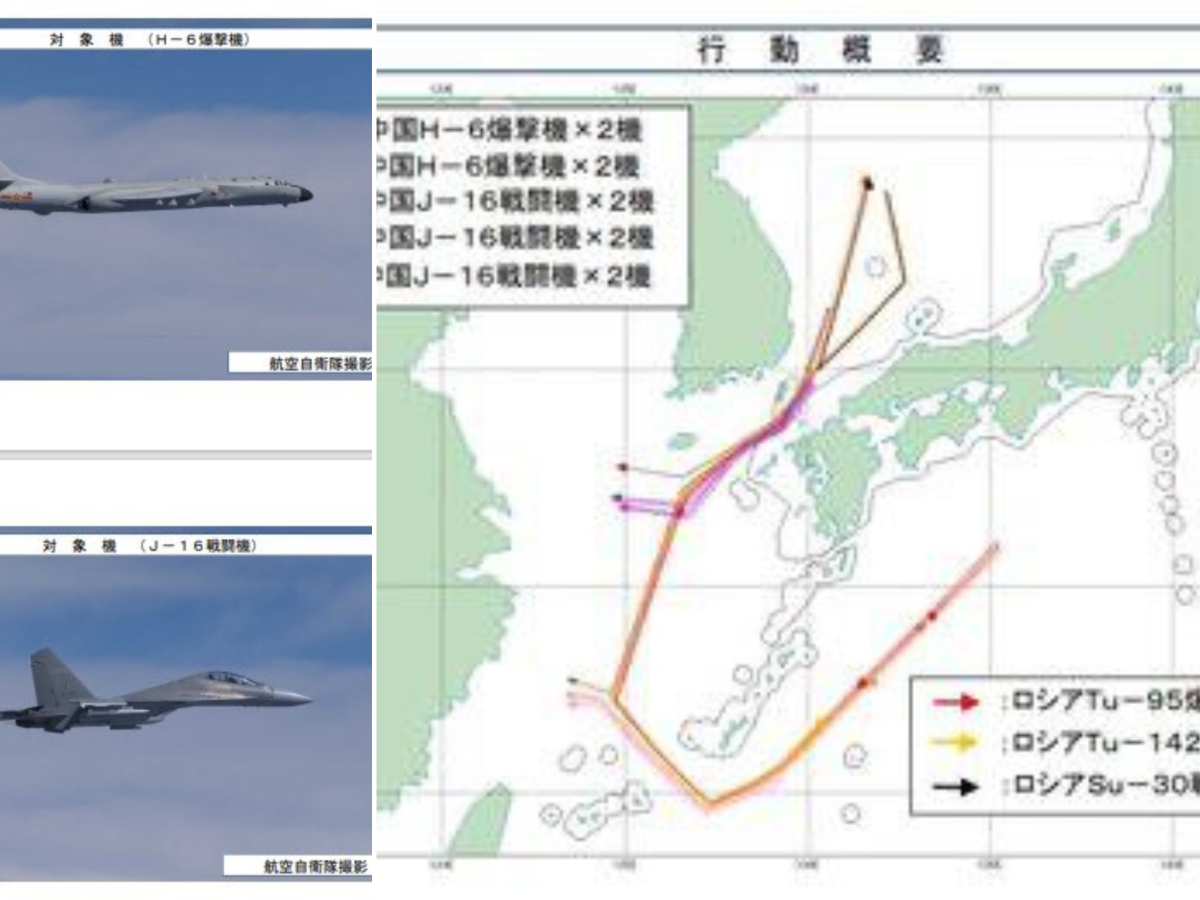 caccia in volo contro bombardieri russi e cinesi altissima tensione nei cieli d8217asia da Ilgiornale.it caccia in volo contro bombardieri russi e cinesi altissima tensione nei cieli d8217asia