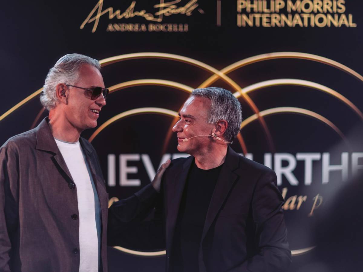 philip morris international e andrea bocelli presentano believe further da Ilgiornale.it philip morris international e andrea bocelli presentano believe further