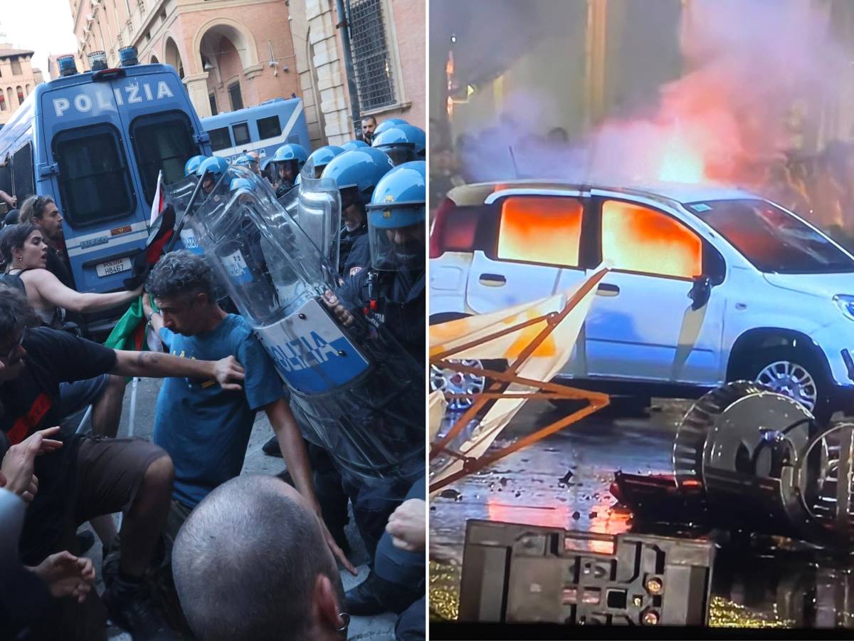 bologna scontri al corteo per fakir lancio di bottiglie bombe carta e auto bruciate dagli antagonisti cori contro gli agenti assassini da Ilgiornale.it bologna scontri al corteo per fakir lancio di bottiglie bombe carta e auto bruciate dagli antagonisti cori contro gli agenti assassini