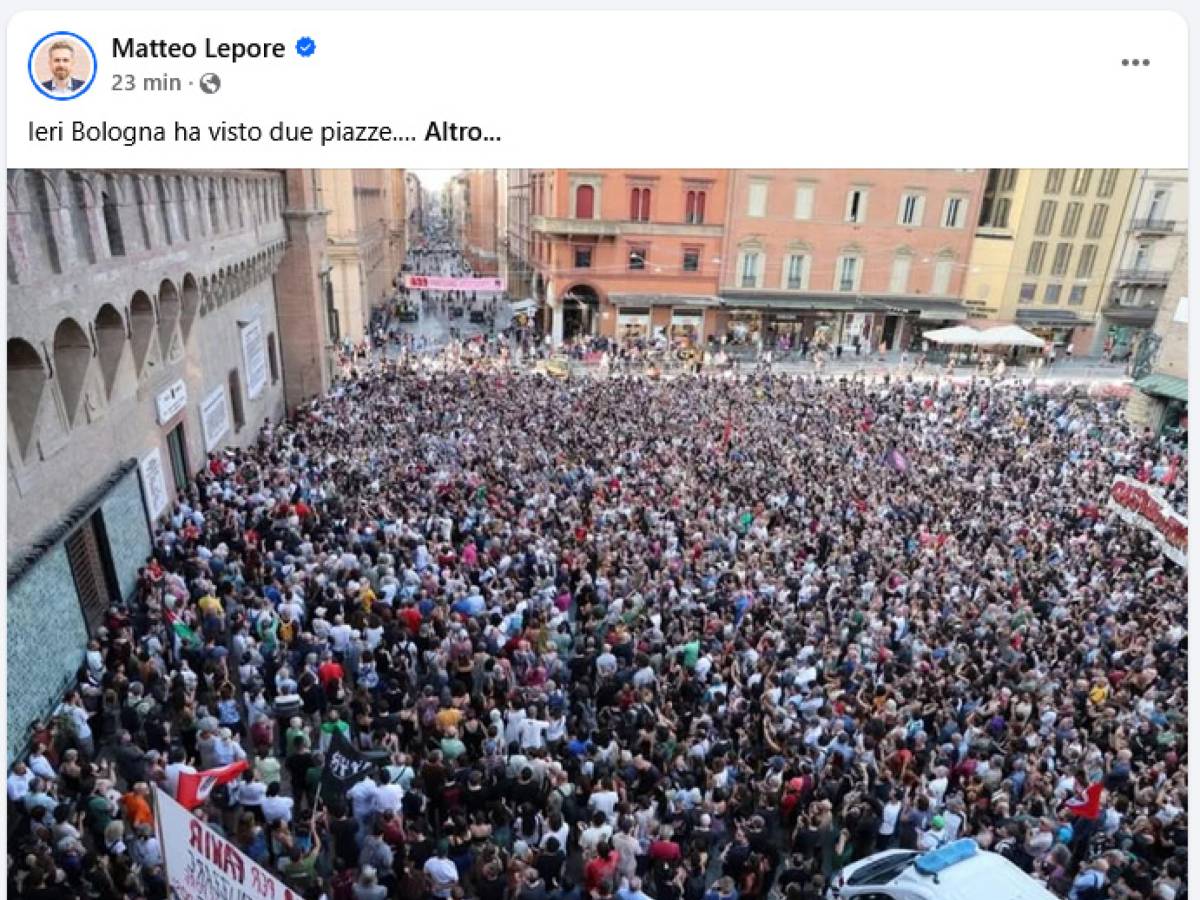 la piazza fisica sta con leopore ma quella dei social racconta un altra storia da Ilgiornale.it la piazza fisica sta con leopore ma quella dei social racconta un altra storia