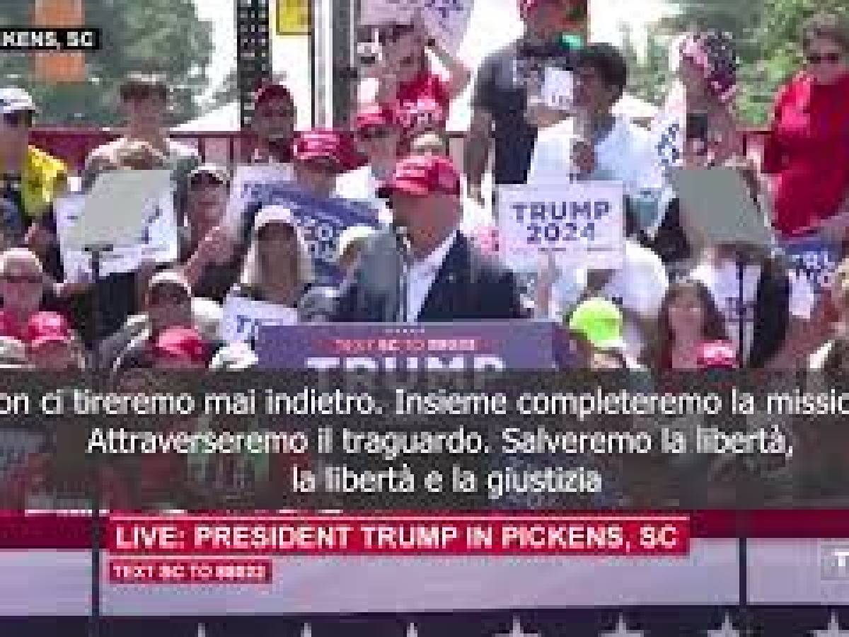 VIDEO Trump Vinceremo, maggioranza silenziosa si sta alzando come mai