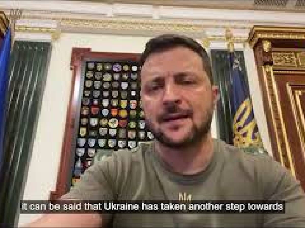 VIDEO Zelensky Leadership europea nella difesa della libertà è di importanza globale il Giornale