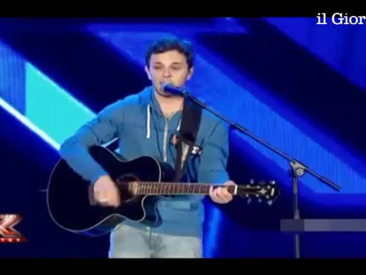 VIDEO: Lorenzo Fragola incanta XFactor - il Giornale