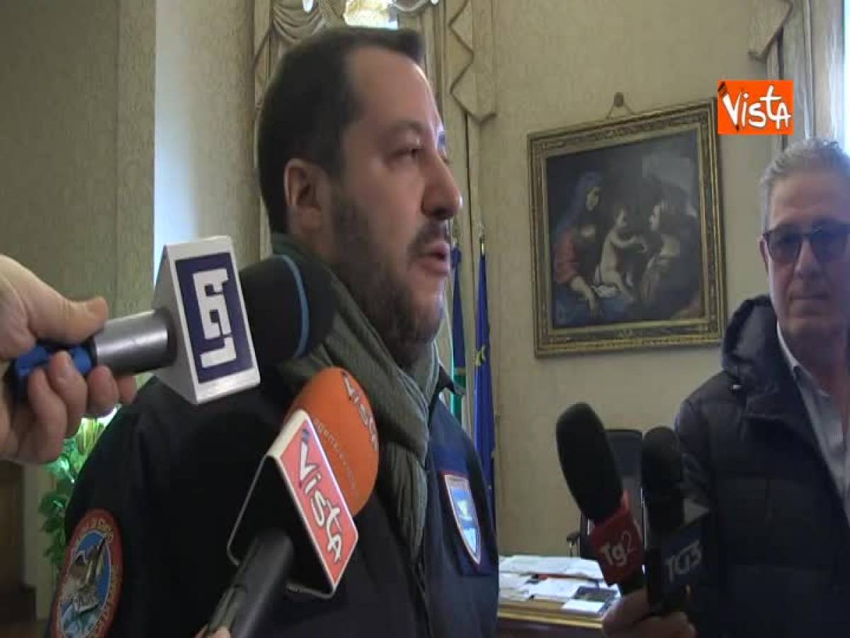 VIDEO: Immigrazione, Salvini: ”Lunedì A Commissario Ue Lista Migranti ...