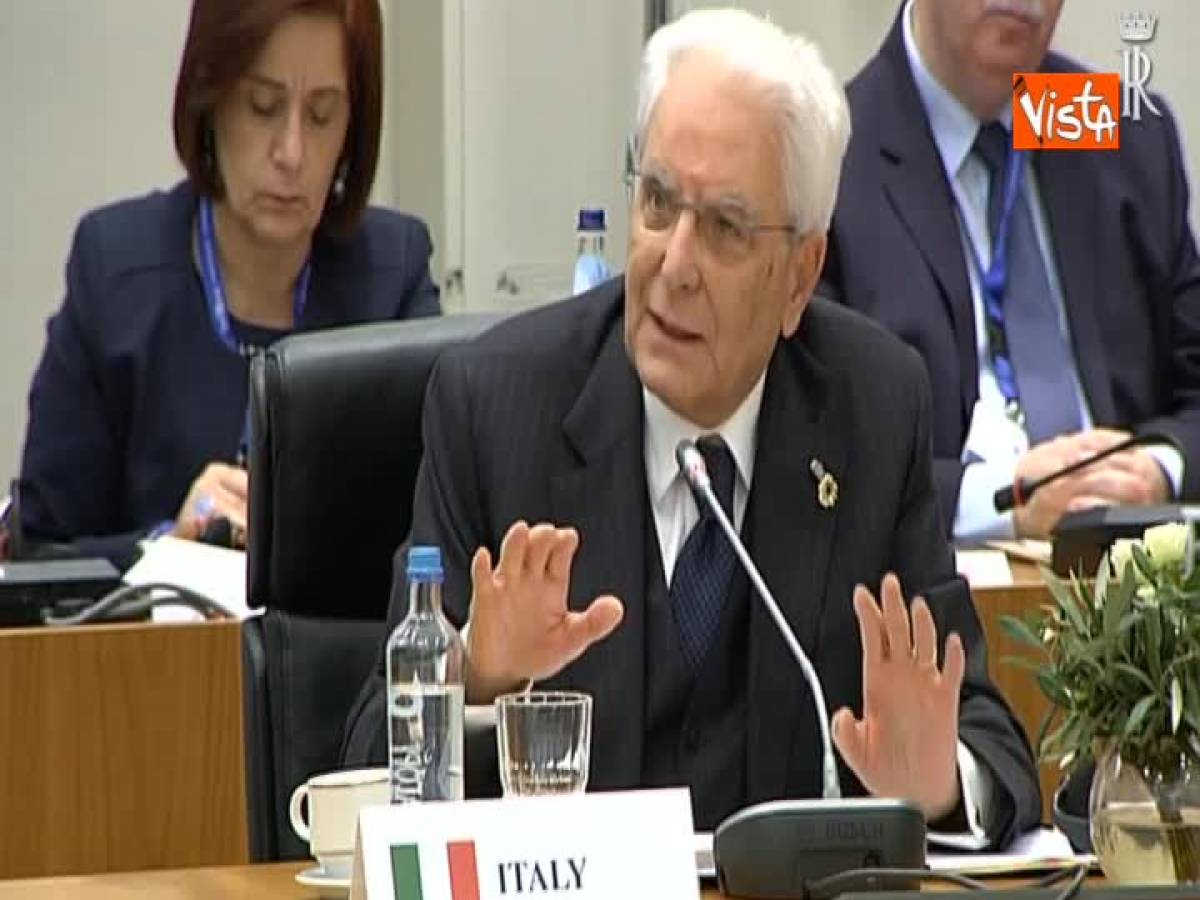 VIDEO Mattarella UE Superi Gelosie Del Passato Altrimenti Rimarr 