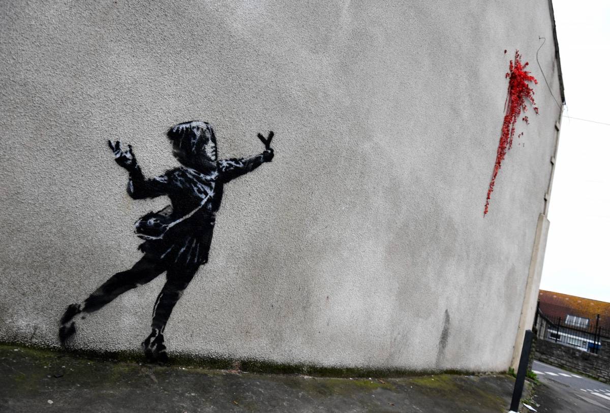 Il non-autore Banksy dalla strada al museo