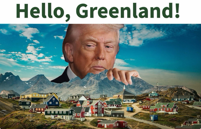 “Hello, Greenland”: Trump usa un’immagine creata con l’IA e rilancia il...