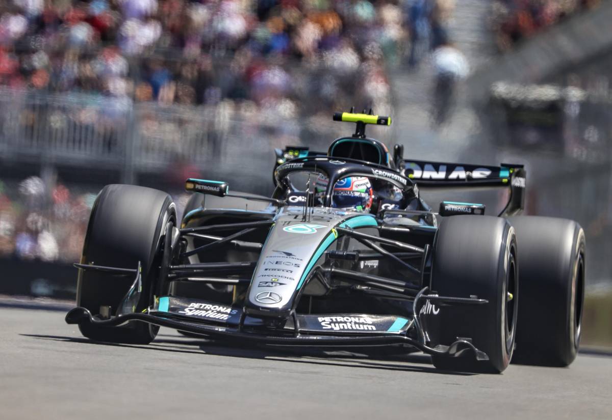 F1, doppietta Mercedes nelle qualifiche della sprint in Canada: Russell batte Antonelli