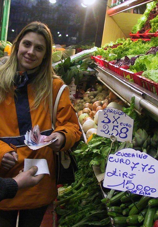 Al supermercato si compra in lire