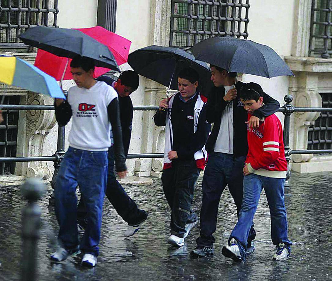 L’afa di metà luglio mitigata dalla pioggia