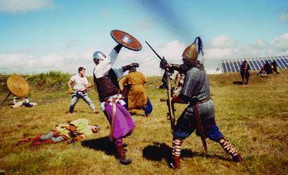 Un tuffo nel Medioevo, tra spade e combattimenti