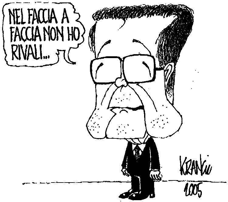 Sgarbi «rimpiazza» il capo del governo