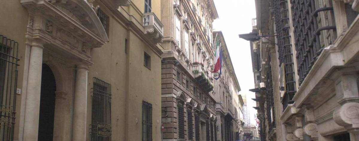 Via Garibaldi vista dal fotografo