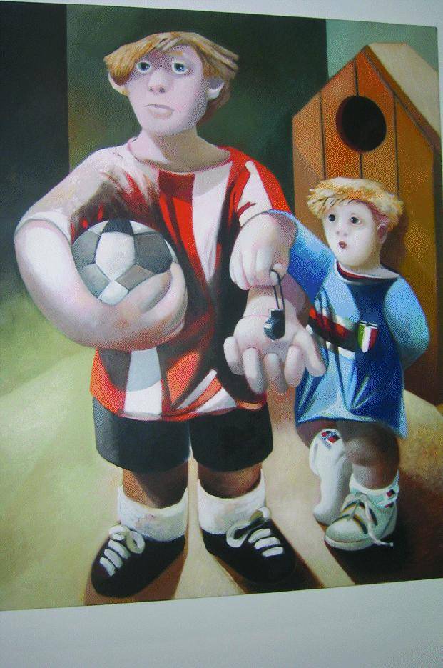 La Sampdoria diventa un’arte nella mostra «Blucerchiando»