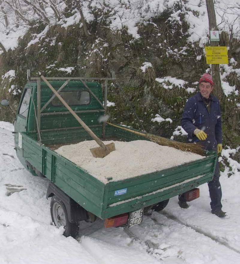 Liguria in bianco: tormenta di neve sulla Val d’Aveto