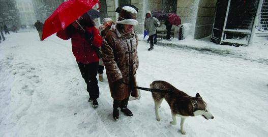 Nevicate in arrivo sulle riviere liguri