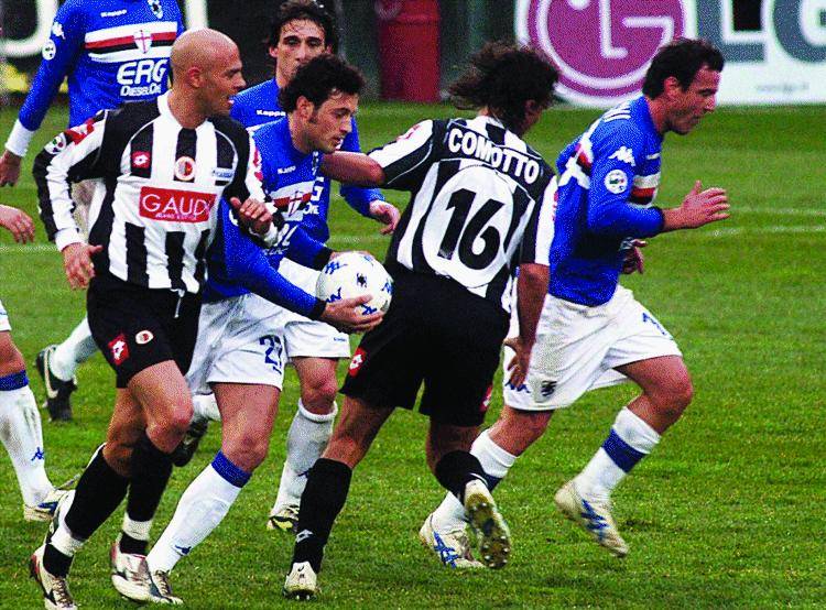 Nella sfida contro il Palermo la coppia Flachi-Colombo