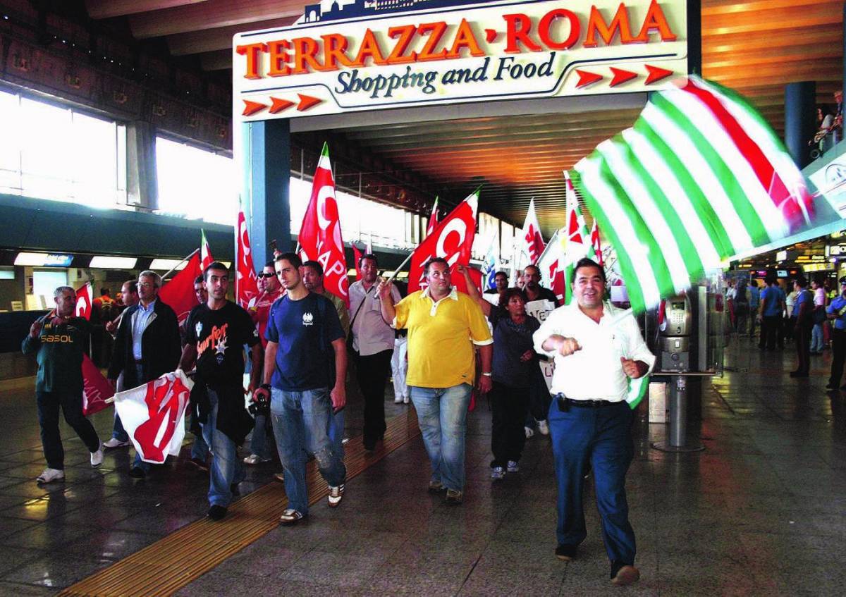 Fiumicino: per l’agitazione del Sult voli cancellati, ritardi e taxi bloccati