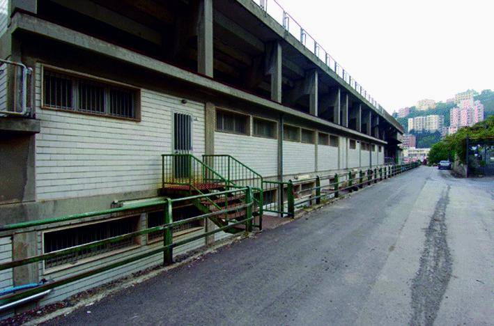 Ripulita l’area intorno al campo del Lagaccio