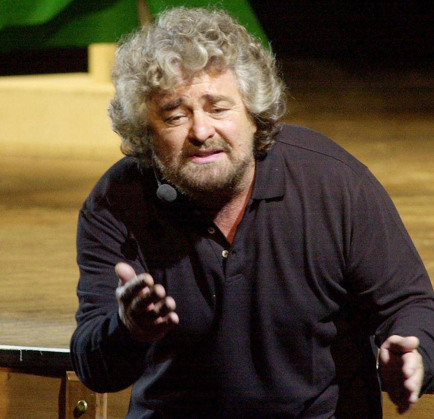 Beppe Grillo testimonial per le valli Stura e Orba