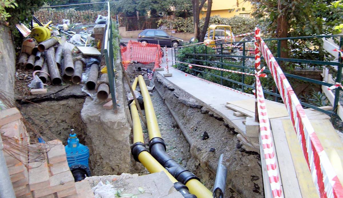 Cantieri in via della Pala: lo scempio a cielo aperto