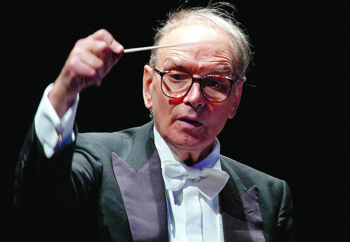 Ennio Morricone festeggia l’Oscar in Duomo