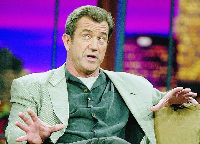 A Hollywood è Mel Gibson il re delle gaffe