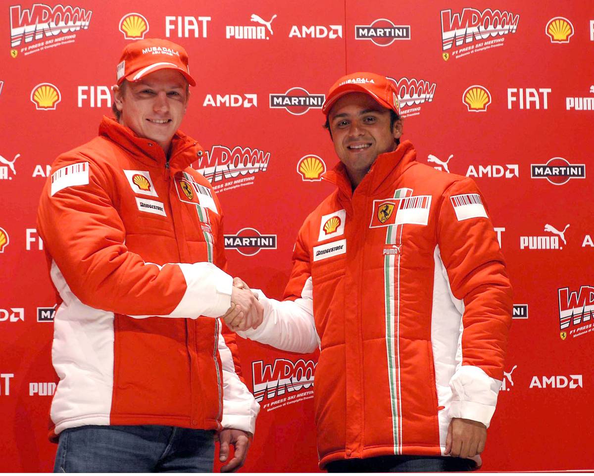 Ferrari, Raikkonen-Massa sfida in famiglia