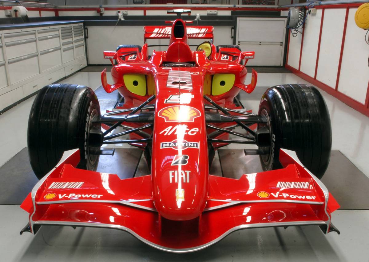 Ecco la Ferrari, la manda Schumacher