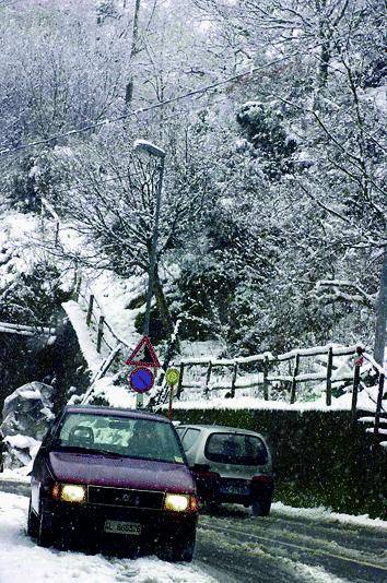 Freddo e neve, ora è davvero inverno