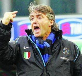 Mancini alza il tiro:  
"Vincere come Herrera"