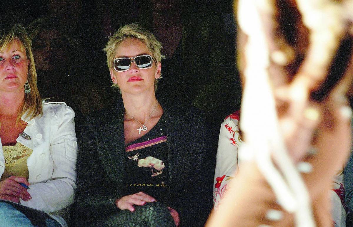 Divi e sfilate, da Cavalli arriva Sharon Stone