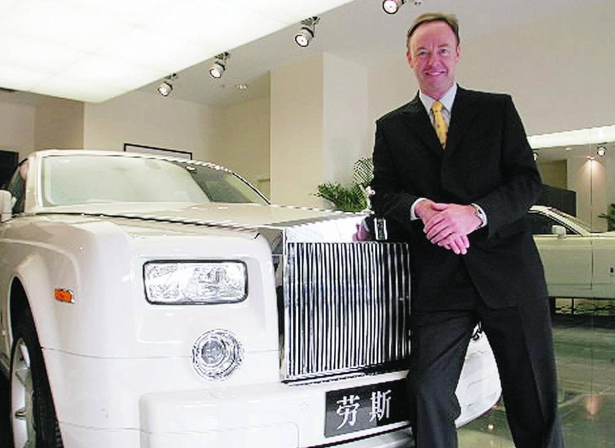 «Cina terzo mercato per Rolls-Royce»