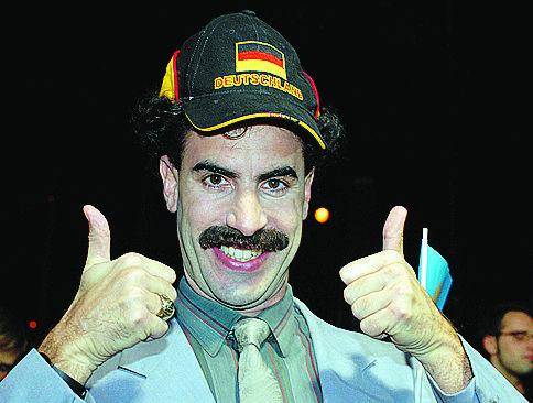 Con Borat si ride molto cadendo molto in basso