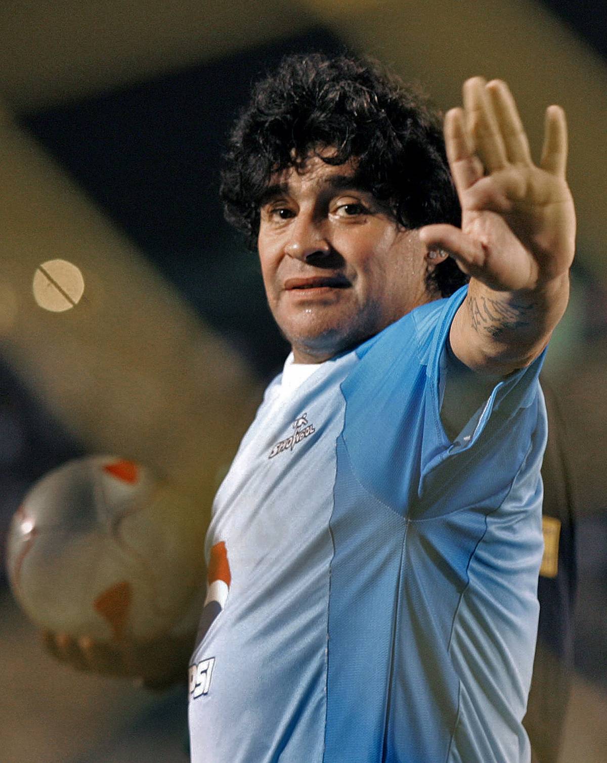 Maradona ricoverato 
Il medico: è depresso