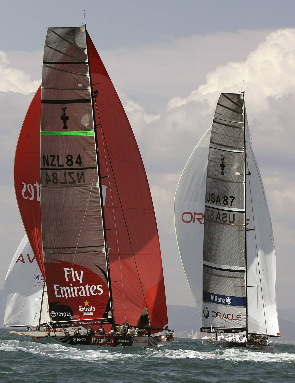 Coppa America: doppietta 
di Alinghi, seconda Luna Rossa