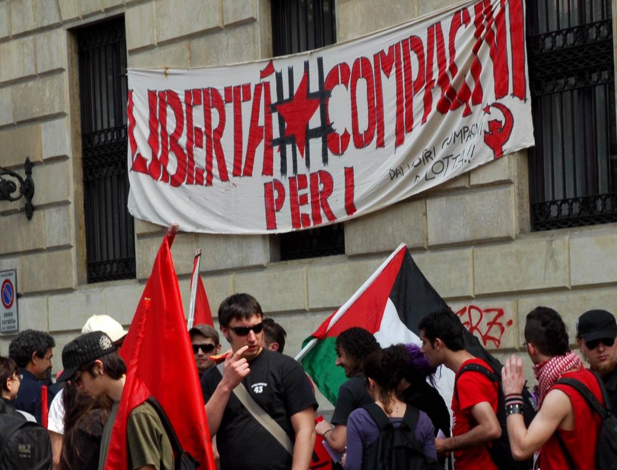 Milano, i no global vogliono la Liberazione dei brigatisti