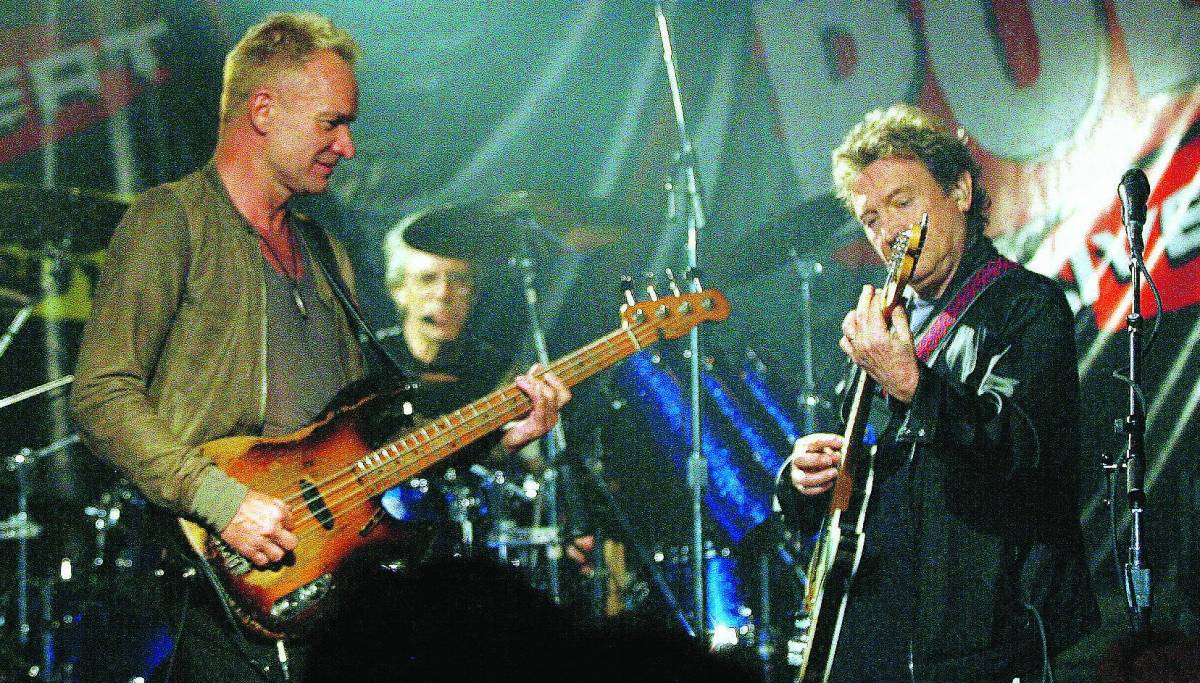 Sting: «Non siamo gli Stones staremo insieme solo per un po’»